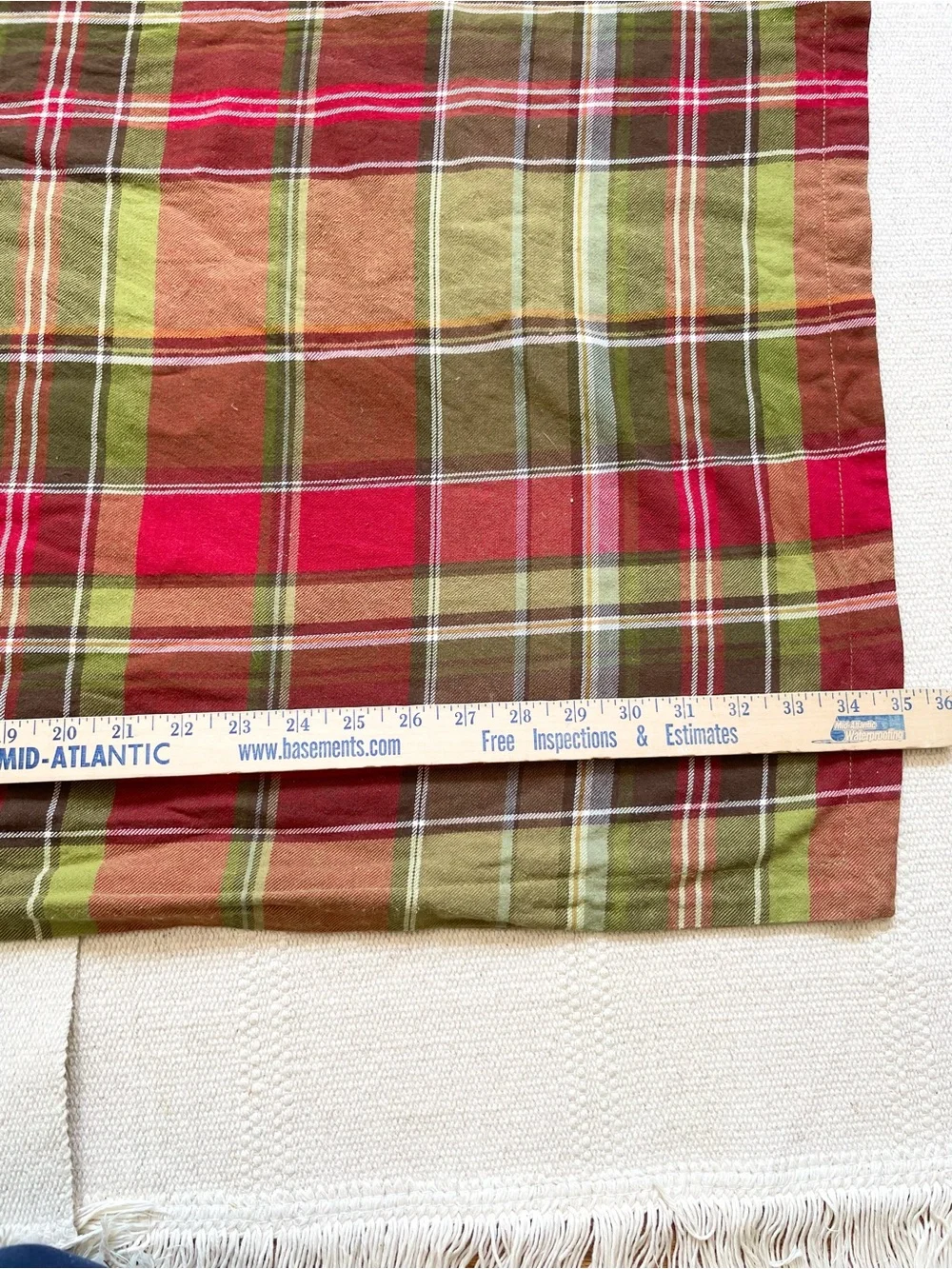 POTTERY BARN Tahoe Plaid KING Cal King Duvet Cover And Pilllow Cases Cabin